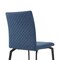 Armen Living Lyon Blue Fabric and Metal Dining Room Chairs, PK2 LCLYSIBLUE - alternate 5